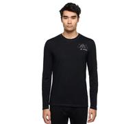 Sous-vêtement mérinos manches longues Vaude Homme Monviso II ( Noir / M )