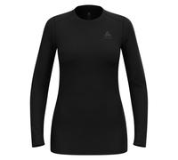 Odlo - Women's Merino 160 Bl Top Crew Neck L/S - Sous-vêtement mérinos - S - black