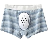 Sous-vêtement Post Circoncision Respirant pour Enfants Culotte de Protection Circoncision Boxer de Convalescence Garçon Pantalon de Rétablissement après Chirurgie(Blue,XL-XLarge)