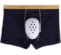 Sous-vêtement Post Circoncision Respirant pour Enfants Culotte de Protection Circoncision Boxer de Convalescence Garçon Pantalon de Rétablissement après Chirurgie(Black,M-Medium)