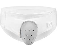 Sous-vêtement Post Circoncision Respirant pour Enfants Culotte de Protection Circoncision Slip de Convalescence Homme Bref de Rétablissement après Chirurgie(White,S-Small)