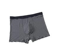 Sous-vêtement pour homme - Short court - Grande taille - Respirant - Peut être porté dans quatre sens, Noir , XXL