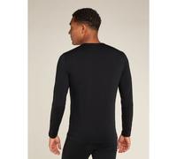 Icebreaker Merino Core Heavyweight Long Sleeve Base Layer Noir XL Homme