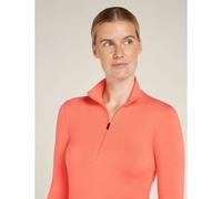 Sous vétement technique ICEBREAKER Mer Core Heavyweight LS Half Zip (TANG) - Femme M
