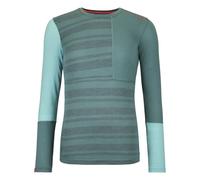 Ortovox - Women's 185 Rock'N'Wool Long Sleeve - Sous-vêtement mérinos - M - arctic grey