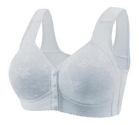 Sous-vêtement tendance et décontracté pour femme - Pour personnes âgées - Doux pour la peau et confortable - Soutien-gorge de sport à une épaule pour femme, gris, 64