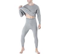 sous Vetement Thermique Homme,Pantalon Chauffant Homme Collant&Haut Thermique Homme Manches Longues Hiver Automne,sous Vêtements Chaud Homme D'Intérieur