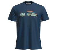 Sous-vêtement thermique Icebreaker Merino 150 Tech Lite SS Tee Transportage Mens SS Atlantide M