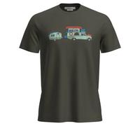 Sous-vêtement thermique Icebreaker Merino 150 Tech Lite SS Tee Transportage Mens SS navire dk M