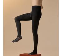 Sous-vêtement thermique long respirant pour homme pour un confort d'automne et d'hiver (noir)