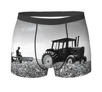 sous-Vêtement Tracteur Agriculture Tranquille Imprimer Trunks Caleçons Anti Frottement Et Respirants Caleçon Boxeur pour Homme XXL