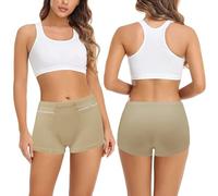 Sous-vêtements antivol pour femmes avec poche secrète culotte féminine pour voyage vacances argent carte passeport sécurité protection, couleur chair, L(Tag 3XL)