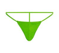Sous-vêtements bio hommes taille basse sexy poche string couleur triangle poche slip slip slip sous-vêtements homme boxer sans couture, vert, taille unique