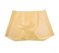 Sous-vêtements boxeurs en latex sans couture pour homme avec motif de tronc d'éléphant - Culotte de sécurité en caoutchouc extensible taille basse (XL, beige)