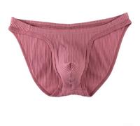 Sous-vêtements confortables et respirants pour homme avec pochette, mélange de nylon et d'élasthanne, adapté pour un usage quotidien et une utilisation active (2XL rose foncé)