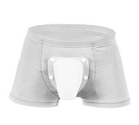 Sous-vêtements de circoncision for hommes, boxers de protection post-opératoire avec trous d'aération, confort et récupération(Small)