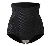 Sous-vêtements de contrôle du ventre | IonSilk Sculpt+ Short de mise en forme ionique en soie glacée | Body Shaper Culotte sculptante taille haute | Ice Silk Ion Tummy Control Short Sans Couture Doux