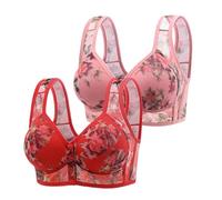 Sous-vêtements de maternité pour femmes avec bouton avant pour femmes qui soulèvent et laissent pendre les seins latéraux, pour les femmes moyennes et âgées, soutien-gorge avec une taille plus grande