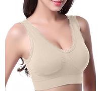 sous-Vêtements de Sport Push up Brassière Sport Grande Taille High Support Bras for Women Adjustable Strap Full Coverage Up Bras Comfortable No Underwire Wireless Soutien-Gorge Balconnet Camisole de
