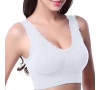 sous-Vêtements de Sport Push up Brassière Sport Grande Taille High Support Bras for Women Adjustable Strap Full Coverage Up Bras Comfortable No Underwire Wireless Soutien-Gorge Balconnet Camisole de