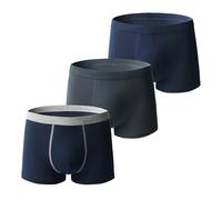Sous-vêtements d'incontinence pour homme - Boxer anti-fuites en coton lavable et réutilisable - Slip absorbant neutralisation des odeurs (3-16, XXXL)
