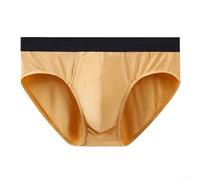 Sous-vêtements doux et respirants à séchage rapide pour homme avec style pochette pour un usage quotidien (XXL jaune)