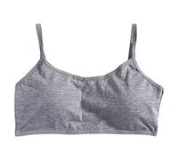 Sous-vêtements doux pour adolescents Soutien-gorge de sport à bretelles fines avec coussinet de poitrine pour enfants Bralette sans couture Puberté à porter au quotidien Vêtements Contrôle vocal Jeu