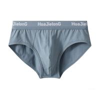 Sous-vêtements en coton respirant extensible pour homme avec pochette pour un confort et un ajustement quotidiens (3XL, bleu)