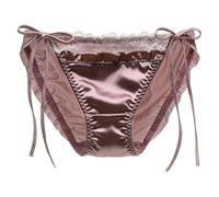 sous Vêtements Femme Sexy Hot - Lingerie Sexy pour Femmes Haut Élégant en Dentelle Vêtements D'Intérieur Confortables sous-Vêtements Féminins Portables (Coffee XL)