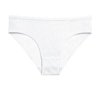 sous-vêtements Femmes en Coton Mode avec Effet Remontant de Hanches et Design Séduisant (White, S)