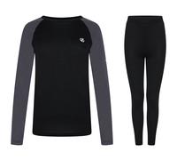 Sous-vêtements fonctionnels femme Dare 2b W Exchange IV Baselayer Set Taille: S / Couleur: noir / gris