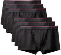 sous-vêtements for Hommes Malles Mode Sexy Coton S Grande Taille Boxer Shorts Homme caleçons Culottes Grand (Paquet de 6)(6pcs A2470 Black,5XL)