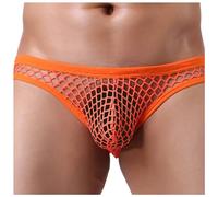 sous-vêtements Homme sous-vêtements Sexy Slips String Mesh Respirant Taille Basse Résille sous-vêtement Bikini pour Boxeurs s
