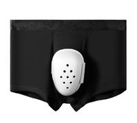 Sous-vêtements post-circoncision for hommes, boxers anti-friction avec anneau de protection, sous-vêtements de récupération postopératoire(Svart,X-Large)