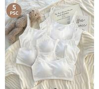 Sous-vêtements pour adolescentes, soutien-gorge à bonnets fixes pour la période de développement, élèves de collège, petits débardeurs anti-convexité, élèves de lycée, grandes enfants, brassière court