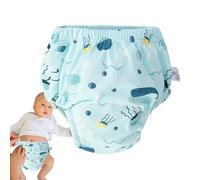 Sous-vêtements pour aller aux toilettes pour : pantalon d'entraînement en coton respirant, design réutilisable multicouche, tissu absorbant imperméable, construction et confortable | Routine