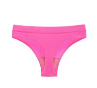 Sous-vêtements pour femme - Culotte pour femme - String sexy - En dentelle - Respirant - Grandes tailles - Sous-vêtements brésiliens - String, Rose, XL