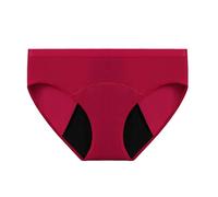Sous-vêtements pour femme - Grande taille - Absorption menstruelle - Physiologique - Pantalon post-partum - Sous-vêtements de nuit 2025 12 14 16 18, bordeaux, XXL