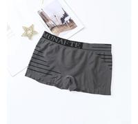 Sous-vêtements pour homme avec matériau extensible et taille moyenne pour un confort quotidien (gris)