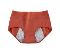 Sous-vêtements pour homme - Culotte menstruelle bleue à fines côtes pour femme - 4 couches - Anti-fuite - Culotte menstruelle bi menstruelle - Culotte menstruelle noire - Sous-vêtements sexy éléphant