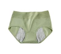 Sous-vêtements pour homme - Culotte menstruelle bleue à fines côtes pour femme - 4 couches - Anti-fuite - Culotte menstruelle bi menstruelle - Culotte menstruelle noire - Sous-vêtements sexy éléphant