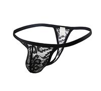 Sous-vêtements pour homme sexy pour homme - Culotte classique mi-longue - Culotte hipster pour homme - Boxer - Short de supporter - Bretelles de sport, Noir , XXL