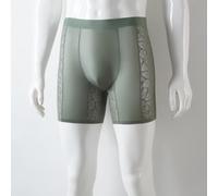 Sous-vêtements pour hommes, boxers longs solides