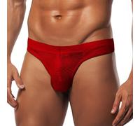 Sous-vêtements pour hommes String confortable pour un usage quotidien Design de couleur pure Polyvalent avec des shorts Parfait pour l'été et l'automne Matériau lavable en machine avec une (RD1, M)