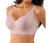 Sous-vêtements sans couture avec bande musculaire en gelée pour femme sans armatures Seins extensibles et révélateurs grands soutiens-gorge push-up sans anneau en acier Soutien-gorge élégant S-3XL