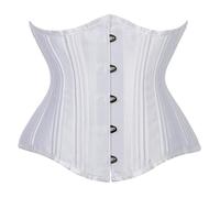 Sous-vêtements sans couture pour tous les jours et les fêtes. Design élégant avec crochet et sangle pour un effet flatteur, idéal pour les tenues comme les jeans, les chemises et les robes, blanc, 6XL