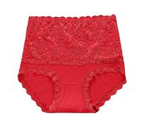 Sous-vêtements sans coutures pour femme - Culotte en dentelle - Taille haute - Sans couture - Taille large - Sans spectacle - Culotte invisible - Skiny - Respirant - Culotte string