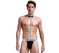 Sous-vêtements sexy pour homme, nœud papillon, string de poche, lingerie taille basse, en coton de qualité supérieure, confortable, extensible, noir, sous-vêtements sexy pour hommes, string sexy pour