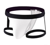 Sous-vêtements taille basse pour homme avec technologie à séchage rapide, design respirant et fonctionnel (XL blanc)