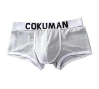 Sous-vêtements taille moyenne pour homme fabriqués en 90 % coton et 10 % élasthanne, tissu doux et respirant pour un style de vie actif et une tenue décontractée (L gris)